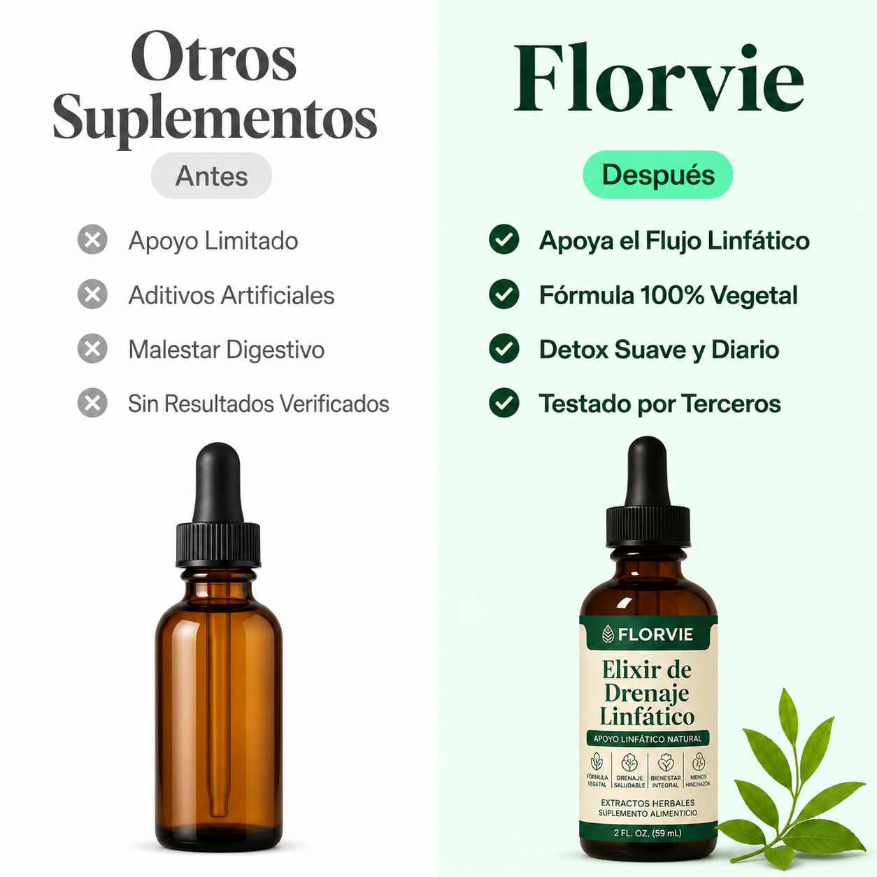 Florvie — Elixir de Drenaje Linfático