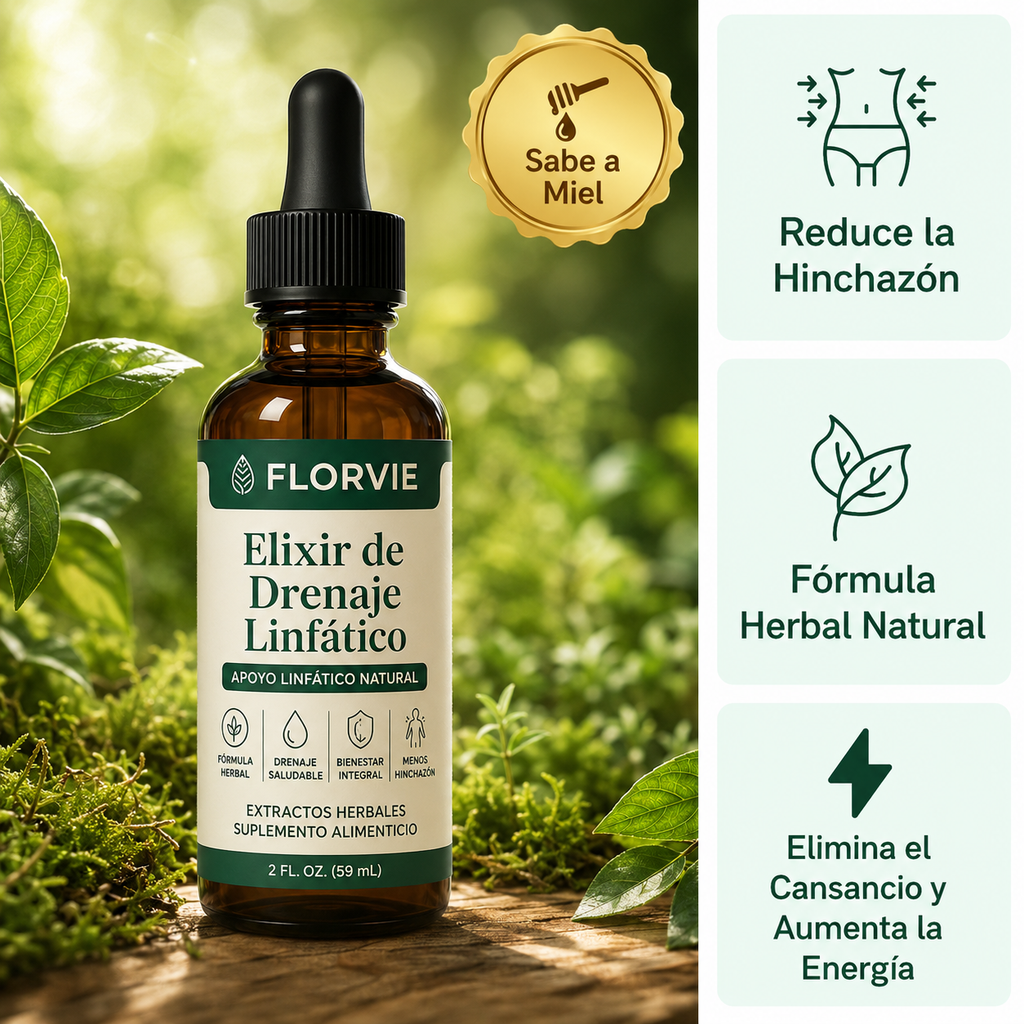 Florvie — Elixir de Drenaje Linfático